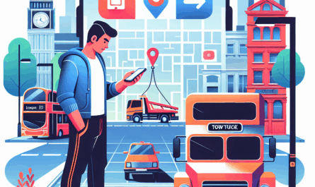How to Book a Towing Truck with a Mobile App in London
