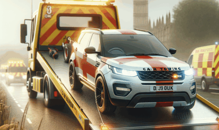 Car towing service England