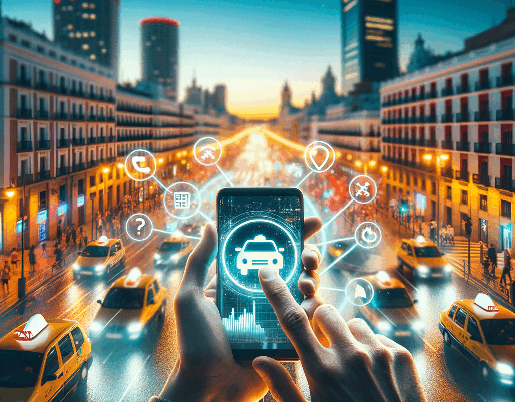 taxi apps in Madrid
