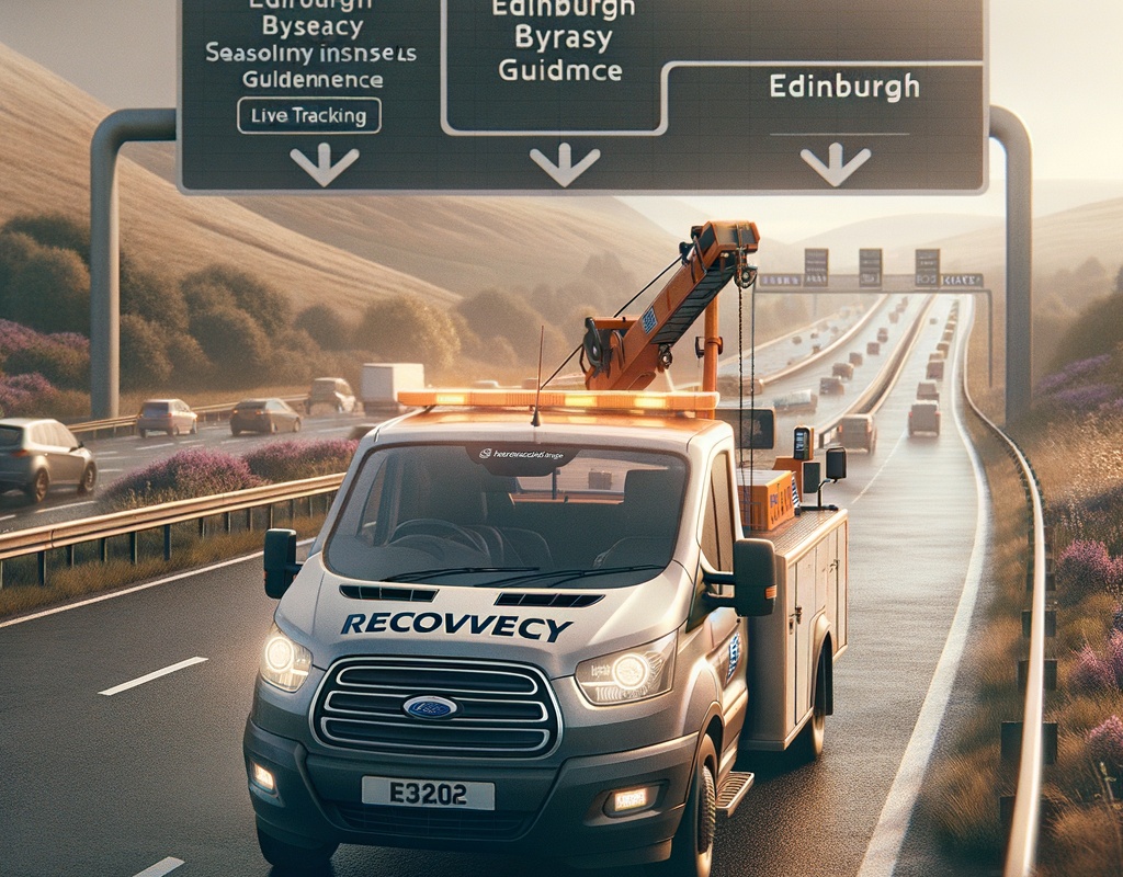 A720 Edinburgh recovery car