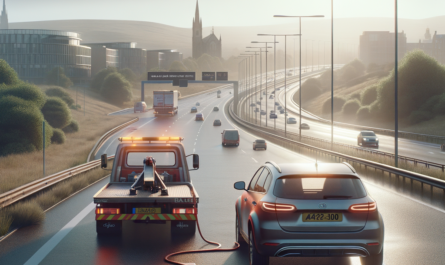 Edinburgh A720 towing now