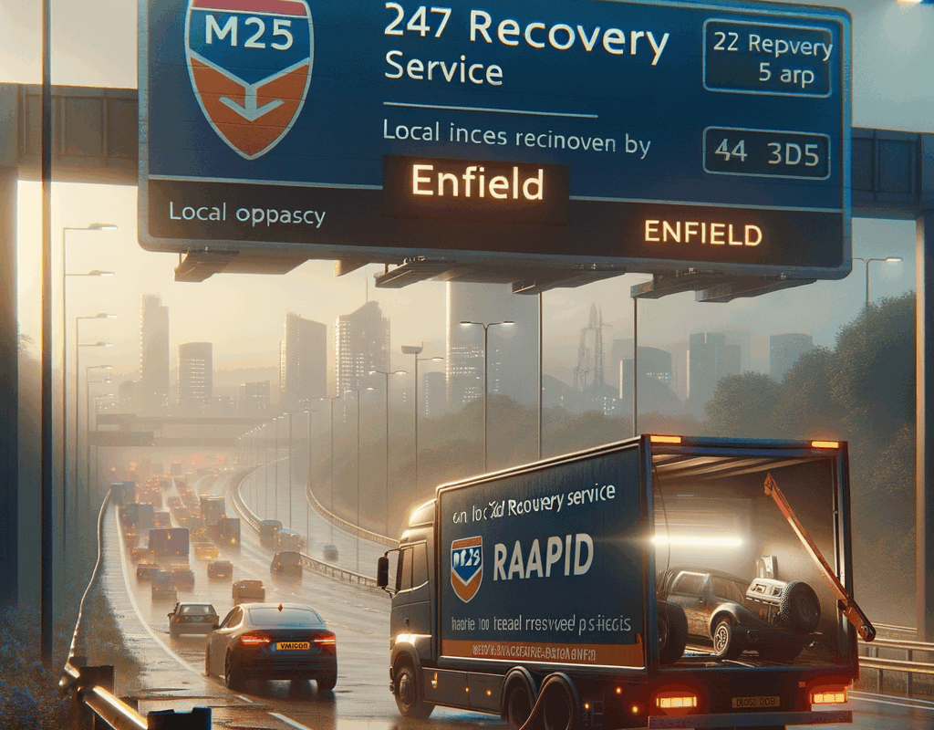 Enfield M25 recovery near me