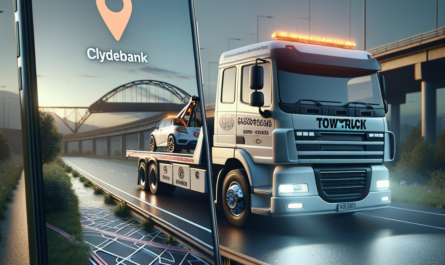 Glasgow Clydebank towing now