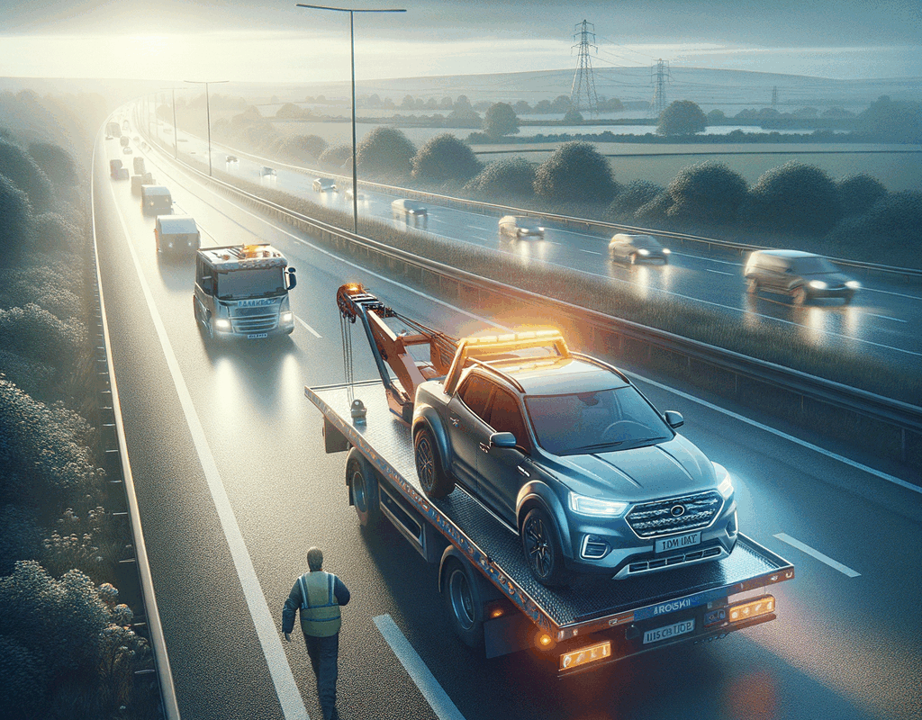 Liverpool M57 towing now