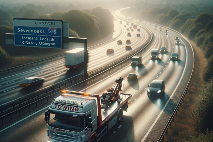 Sevenoaks and Orpington M25 towing: 24/7 guide